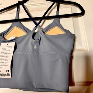 Lululemon strappy 2 tone sports bra